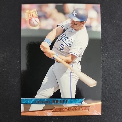 1993 Fleer Ultra George Brett #206 Kansas City Royals - Image 1 of 2