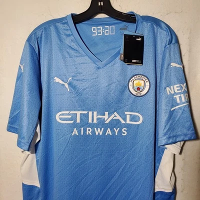 Manchester City Jersey Shirt Mens 2XL EPL Soccer Foden 47 Puma Premier League - Image 1 of 4