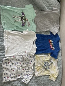 Boys Lot Of 21 Shirts, Sweaters, Button Down, Shorts Size 4T - Picture 1 of 14
