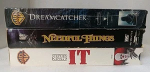 Vintage Stephen King Horror Lot Of VHS Tapes/Videos - Picture 1 of 1