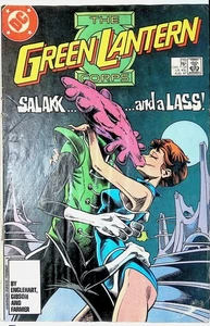 GREEN LANTERN CORPS #215 "Salakk and a lass" Direct Edition 1987 - Bild 1 von 3