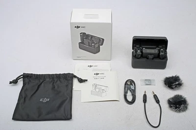 DJI Mic Dual Ch Wireless Microphone Transmitter+Receiver (model AST01) SET+GREAT - Image 1 of 4