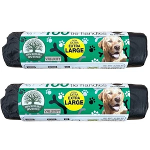 Hundekotbeutel Bindegriffe Extra Wert Extra Groß Hundekot Doggy 200 Beutel Rollen - Bild 1 von 12