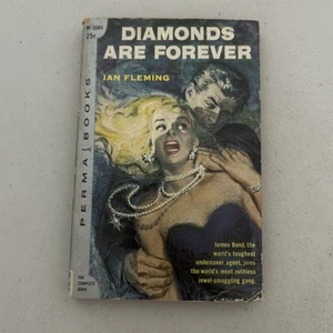 Rare DIAMONDS ARE FOREVER First EDITION Perma 1st 1957 IAN FLEMING James Bond - Picture 1 of 3