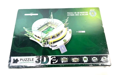Puzzle 3D Calcio Calcio Stadio SPORTING CP (Estádio de Alvalade) NUOVO CON LED - Immagine 1 di 4