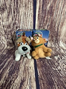 MCDONALD'S DISNEY OLIVER & COMPANY VINTAGE PLUSH 1988 CHRISTMAS ORNAMENTS - Picture 1 of 10