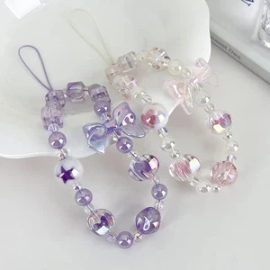 Bow Sweet Bag Hangings Sweet Mobile Phone Chain New Bow Cell Phone Chain Women - Photo 1 sur 12