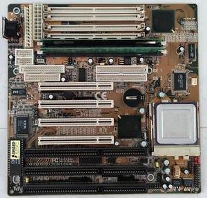 Jetway J-542B - ALi ALADDiN V Super Socket 7  + AMD K6-2/500AFX + RAM - Picture 1 of 3