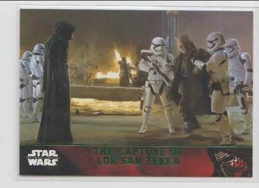 Star Wars The Force Awakens Series 1 Trading Card Green Parallel #65 - Image 1 of 1