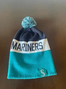 Chapeau Seattle Mariners bonnet Nike avec bonnet crâne tricot pom logo multicolore - Photo 1/10