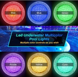 Pool Lights for Inground Pools, 50FT LED Pool Light Only for 10" KH-B151a - Picture 1 of 16