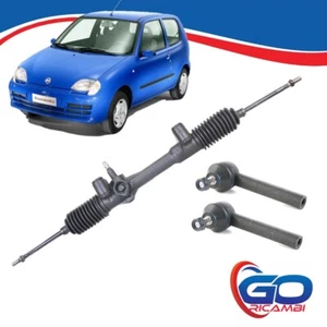 KIT SCATOLA STERZO MECCANICA + 2 TESTINE BILATERALI FIAT CINQUECENTO SEICENTO - Foto 1 di 2