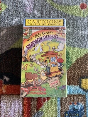 Cartoons that time forgot van beuren studio rainbow parades rare oop Felix vhs - Image 1 of 4