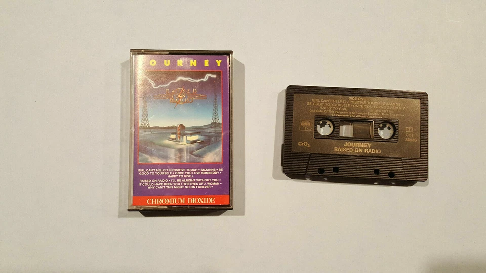 Journey - Raised On Radio - Cassette Tape - Image 1 of 1