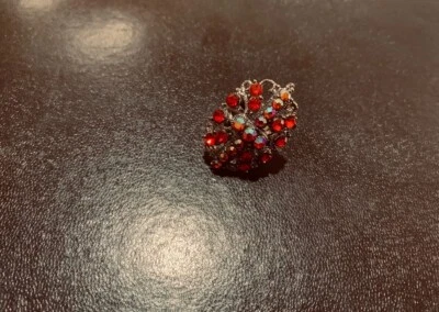 Anello vintage donna anello antico 1800 oro anello gotico donna stile vittoriano - Immagine 1 di 2