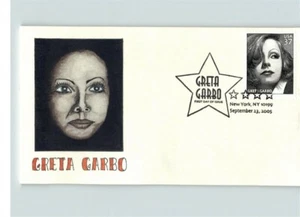 GRETA GARBO, Movie Star, Legend of Hollywood, 2005 First Day of Issue - Picture 1 of 1