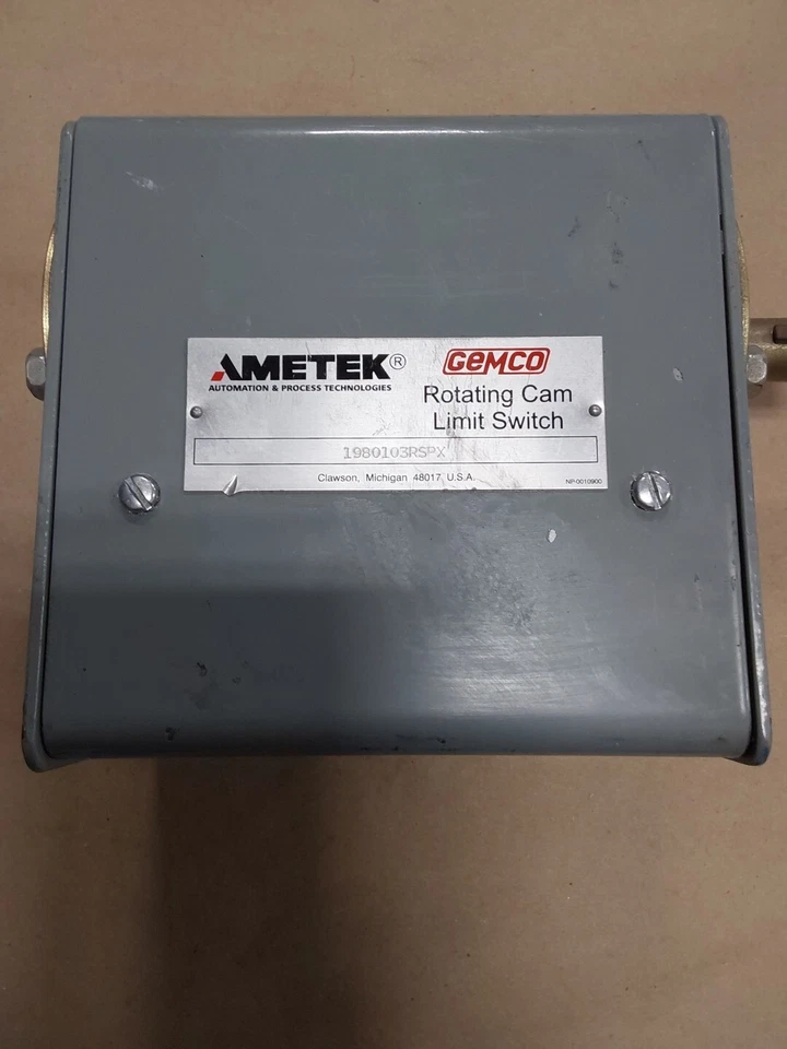 INTERRUPTOR LÍMITE LEVA GIRATORIA AMETEK GEMCO 1980103RSPX Foto 1 de 4