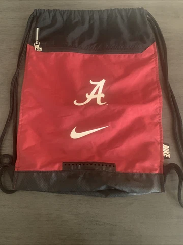 Nike Alabama Crimson Tide Drawstring Bag Backpack Cover