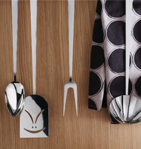 Alessi Starck Posate da cucina Mestolo Cucchiaio Paletta - Bild 1 von 2