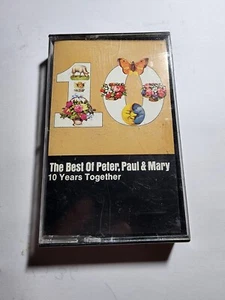 Peter, Paul & Mary- 10 Years Together- 1970 Cassette WB VG+ CS4 - Picture 1 of 2