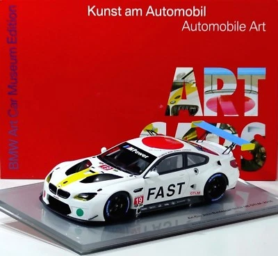 BMW Art Car M6 GTLM J. Baldessari #19 24h Daytona 2017 BMW M-Power 1:18 Kyosho - Immagine 1 di 4
