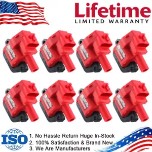 8 Pack High Performance Ignition Coil Set For Chevy GMC LS1 LS6 D580 C1144 UF192 - Picture 1 of 13