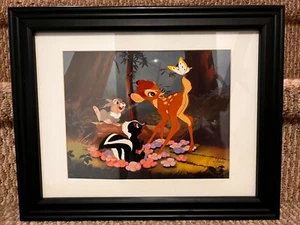 1991 Authentic Commemorative Lithograph Disney - Bambi - Picture 1 of 1