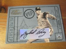2004 Donruss Classics VIP Membership #M  8 Gaylord Perry Autograph #'d to 50 ZB3