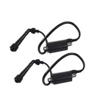 New Fit For Kawasaki EX500 Ninja 500 500R 1987-2009 Set of 2 Ignition Coils - Picture 1 of 9