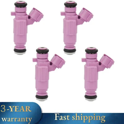 Inyectores de combustible 4 piezas compatibles con Hyundai Santa Fe/Sonata/XG350 3531038010 Foto 1 de 4