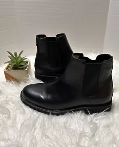 CALVIN KLEIN Men's Fenwick Pull On Chelsea Boots Black Size 10.5 - Picture 1 of 9