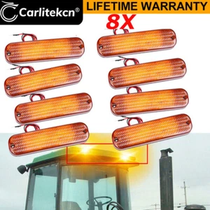 8X LED Flashing Cab Light AR60250 for John Deere 4030 4230 4430 4040 4240 4440 - Picture 1 of 9