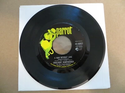 Engelbert Humperdinck – A Man Without Love - 1968 Parrot 45-40027 7" Single VG+ Foto 1 de 2