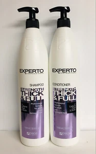 Experto Professional ~ Shampoo e balsamo forte spesso e completo con caffeina - Foto 1 di 2