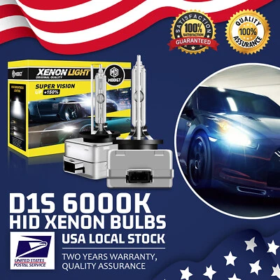 Fit For Mercedes-Benz SL400/500/55AMG, 2PSC OEM 6000K HID Xenon Headlight Bulbs - Image 1 of 4