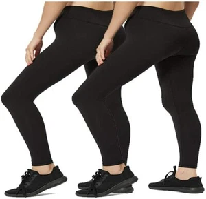 Women High Waisted Yoga Pants Capris Cropped Active Workout Compressio (Size:XS) - Picture 1 of 7