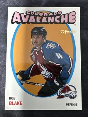 2001-02 O Pee Chee '71-72 Heritage Parallel 71 Rob Blake Colorado Avalanche - Image 1 of 2