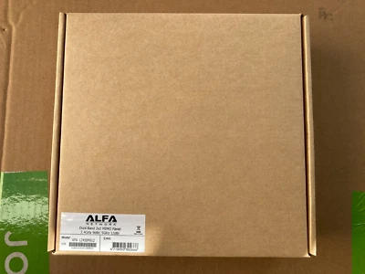 Alfa Network Dual Band 2.4/5GHz 2x2 MIMO WiFi Panel Antenna APA-L2458M912 - Image 1 of 2