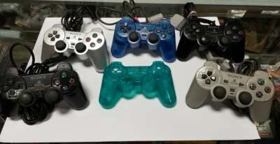 Lot of Playstation 1 & 2 Controller For Parts And/Or Repair -AS IS- UNTESTED - Image 1 of 2