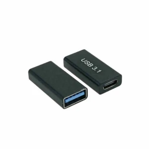 1 USB3.0 Adapter Coupler Female to Female Adapter Super Speed Extender Converter - Picture 1 of 12
