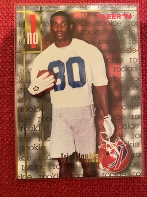 Fleer 1996 - Eric Moulds #171 (RC) Buffalo Bills novato Foto 1 de 2