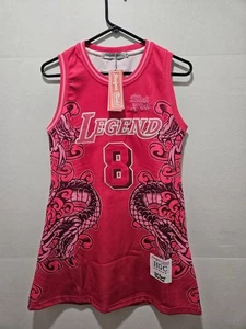Headgear Classics Jersey Womens S Kobe Bryant Legend Think Pink Basketball Dress - Picture 1 of 14