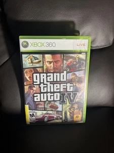 Videogioco Grand Theft Auto IV 4 Xbox 360 completo di scatola con mappa CIB spedizione gratuita! - Foto 1 di 3