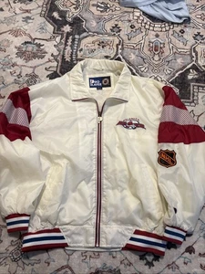 Vintage Colorado Avalanche Pro Player NHL Windbreaker Jacke XL - Bild 1 von 7