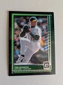 Tim Hudson 2025 Donruss Optic Black Circles Prizm #20 Oakland Athletics - Picture 1 of 2