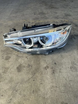 2014-2017 BMW 4 Series 420i 428i 435i Head Lamp Driver Left Side Xenon OEM - Image 1 of 4