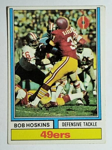 1974 Topps #378 Bob Hoskins RC (EX) - Picture 1 of 2