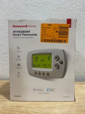 Honeywell RTH6580WF1001 Wi-Fi 7-Day Programmable Smart Thermostat - Image 1 of 4