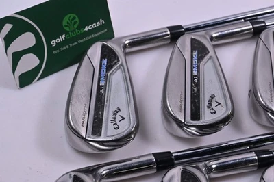 Callaway Paradym Ai Smoke Irons / 5-PW / Regular Flex Elevate MPH 85 Shafts - Image 1 of 4