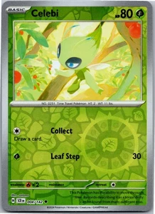 Celebi - SV07: Stellar Crown 004/142 - Uncommon - NM Pokémon TCG - Picture 1 of 2